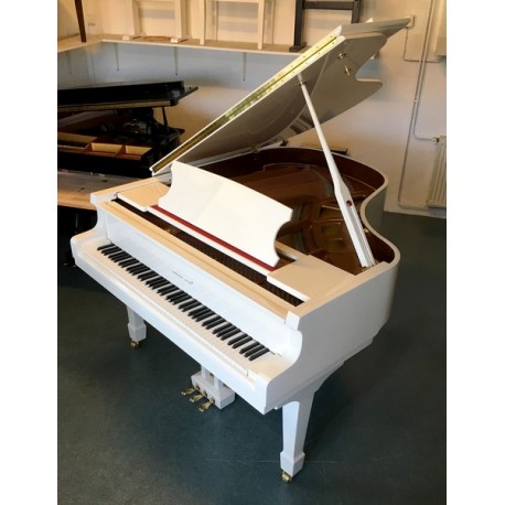 PIANO A QUEUE Hermann Jacobi HJ-168 Blanc Brillant