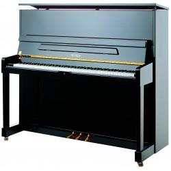 Piano Droit PETROF 125 M1 Noir Brillant, mécanique Renner