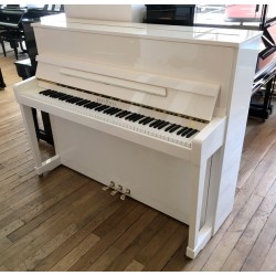 Blüthner Piano à Queue,Blanc Haute Brillance,Année 1940,190 CM