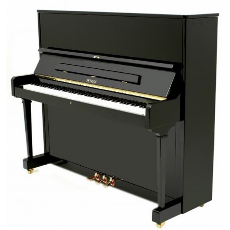 Piano Droit PETROF 125 F1 Noir Brillant
