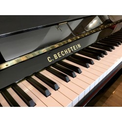 Piano Droit Occasion C BECHSTEIN Millenium 116 K Noir Poli