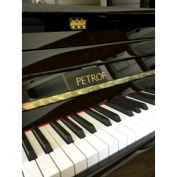 PIANO DROIT PETROF P118 S1 Noir Poli