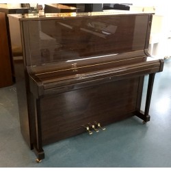 Piano droit occasion WELMAR 126 Noyer Brillant.
