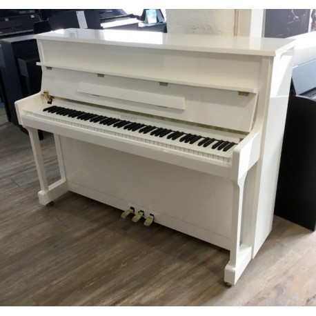 Piano droit Heineman 111 T Blanc Brillant