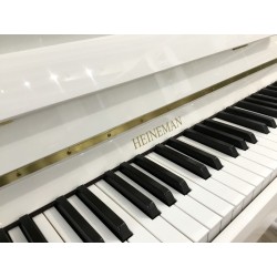 Piano droit Heineman 111 T Blanc Brillant