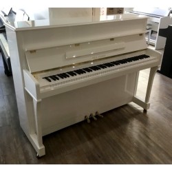 Piano droit Wilh Steiner 111 Elegance Blanc Brillant
