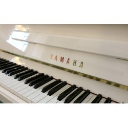 PIANO DROIT Occasion YAMAHA b2 113cm Blanc Brillant