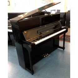 Piano droit occasion Hellas Eroica noir brillant 116 cm