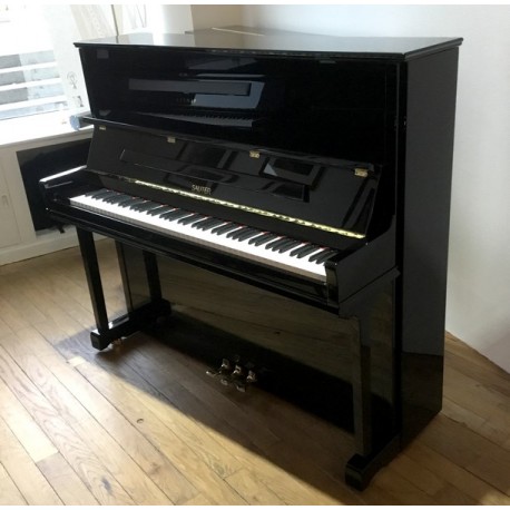 Piano Droit Occasion SAUTER 130 R2 Noir brillant