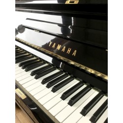 Piano occasion Yamaha U3 Silent Genio Noir Brillant 1m31