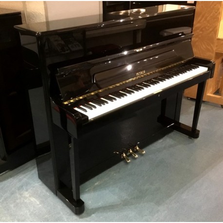 Piano Droit PETROF P 118 P1 Noir brillant