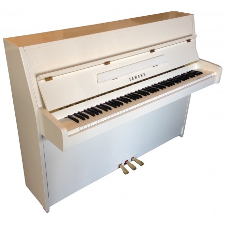 Piano Droit YAMAHA C111 Blanc brillant