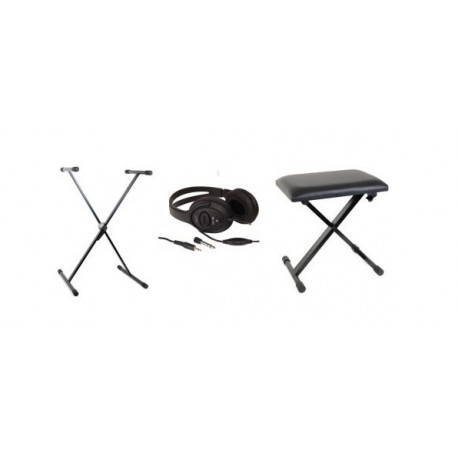 PACK PROMO Stand en croix + Banquette en croix + Casque PACK PROMO Stand en croix + Banquette en croix + Casque