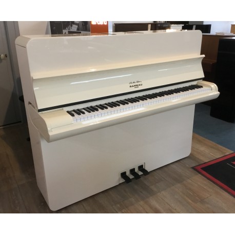 Piano droit RAMEAU Aurore blanc brillant