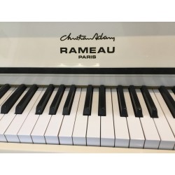 Piano droit RAMEAU Aurore blanc brillant