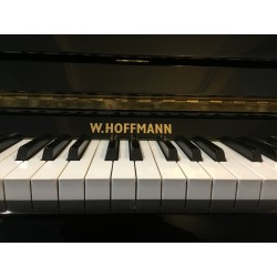 Piano Droit W. HOFFMANN 120 World Noir Brillant