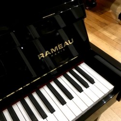 Piano Droit RAMEAU Lutèce Noir brillant 