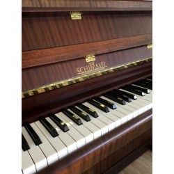 Piano Droit SCHIMMEL Mod 100 Acajou Satiné