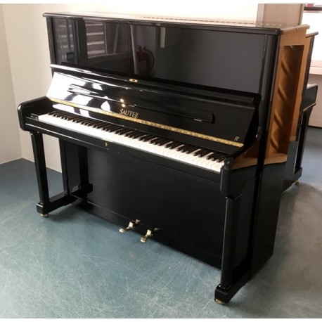 Piano Droit Occasion SAUTER 130 R2 Noir brillant