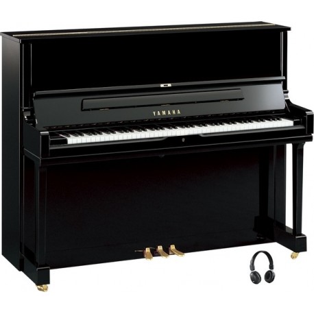 PIANO DROIT YAMAHA YUS1 SILENT 121cm Noir Brillant