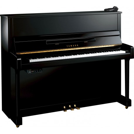 PIANO DROIT YAMAHA b3 SILENT 121cm Noir Brillant