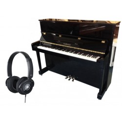 Piano Droit YAMAHA YM5 121 cm Noir brillant