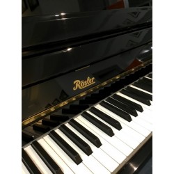 Piano Droit RÖSLER Rigoletto 108 Noir Brillant by PETROF