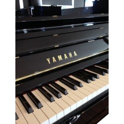 Piano Droit Yamaha YU1S SILENT 121cm Noir brillant 