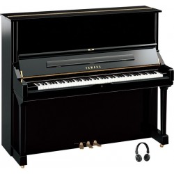 Piano droit YAMAHA U3 Silent noir brillant