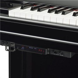 PIANO DROIT YAMAHA YUS1 SH2 SILENT 121cm Noir Brillant