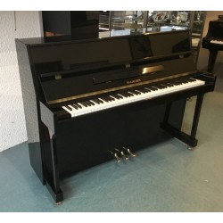 Piano droit WALDSTEIN, 110 G, finition noir brillant