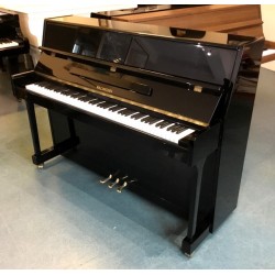 Piano droit WALDSTEIN, 110 G, finition noir brillant
