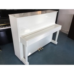 PIANO DROIT KAWAI K-25E Blanc Brillant 1m21