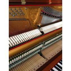 PIANO DROIT OCCASION SEILER 122 KONSOLE Noir Brillant