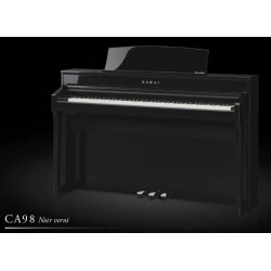 PIANO NUMERIQUE KAWAI CA98 EP Noir brillant