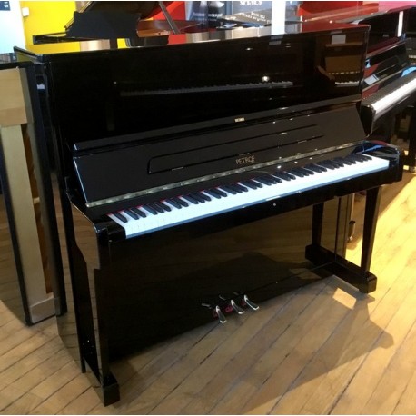 Piano Droit PETROF 125 Noir Brillant