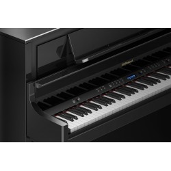Piano numérique Roland LX708-PE Noir brillant.
