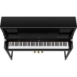 Piano numérique Roland LX708-PE Noir brillant.