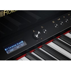 Piano numérique Roland LX708-PE Noir brillant.