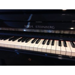 PIANO DROIT WILH.STEINBERG P-121 E Noir Brillant / Chrome