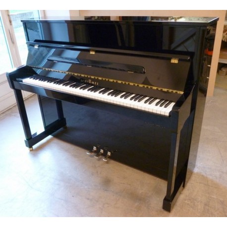 Piano Droit SCHIMMEL  116 S TwinTone Noir Brillant 