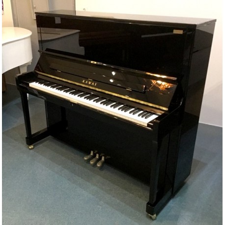 Piano droit Silent KAWAI K600 Aures noir brillant 134cm