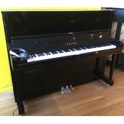 PIANO DROIT YAMAHA YUS1 SILENT 121cm Noir Brillant