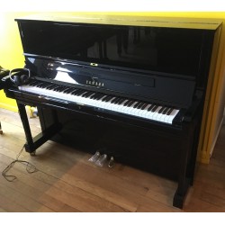 PIANO DROIT YAMAHA YUS1 SILENT 121cm Noir Brillant