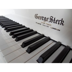 PIANO A QUEUE GEORGE STECK GS-42 Ivoire Brillant //OFFRE MERCI de Nous consulter
