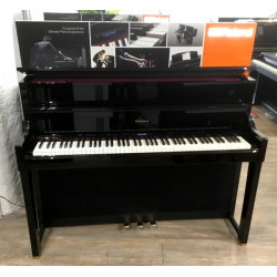 Piano numérique Roland LX17-PE Noir brillant.