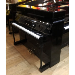 Piano Droit SEILER occasion 118 Konsole Noir Brillant