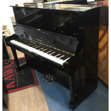 Piano Droit KAWAI K 50e Noir brillant 124cm