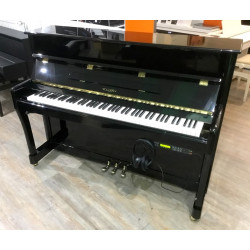 Piano Droit KIEFFER UP110 Noir brillant avec syteme silencieux