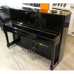 Piano Droit KIEFFER UP110 Noir brillant avec syteme silencieux